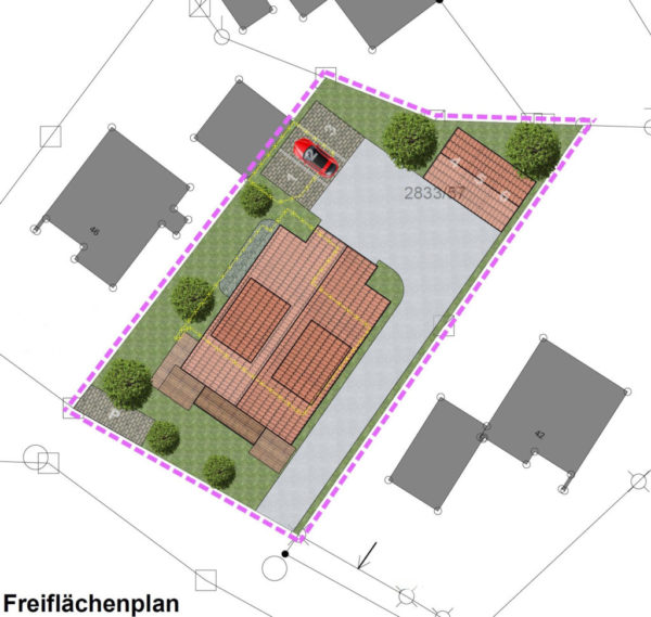 Freiflächenplan - PSD